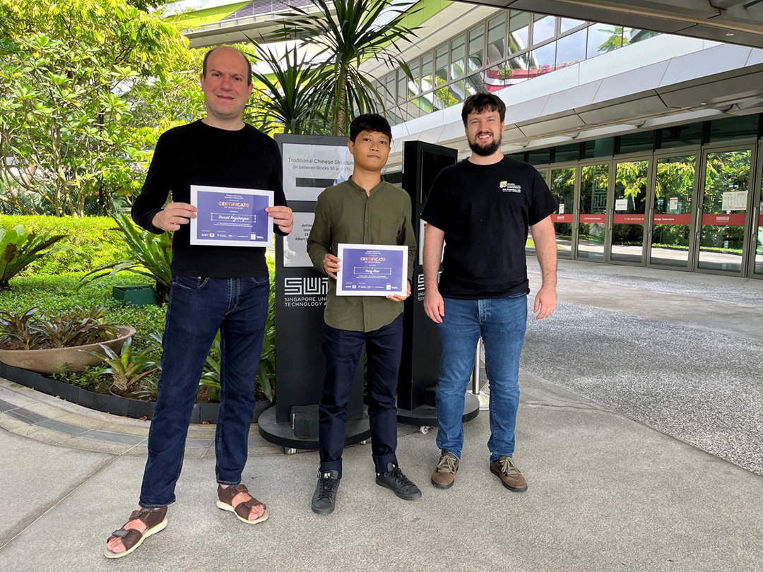 Congratulations to Research Team of Assistant Professor Dinh Tien Tuan Anh who won the First Prize (Enthusiast Track) of Singapore Blockchain Hackathon 2021